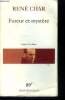 Fureur et mystère. Char René