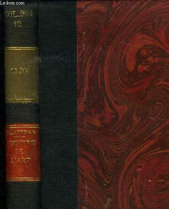 "Histoire de l'art I'antiquité, collection ""clio"""