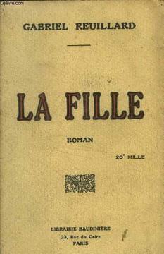 La fille. Reuillard Gabriel