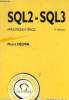 SQL2-SQL3. Applications à oracle, 3e édition. Delmal Pierre