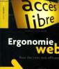 Ergonomie web. Pour des sites web efficaces. Boucher Amélie