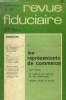 Revue fiduciaire N° 635, novembre 1980 : Les représentants du commerce. Collectif