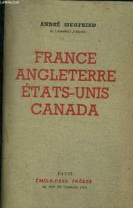 France Angleterre Etats-Unis Canada