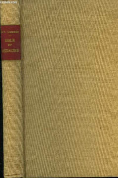 Bible et médecine. Tournier Paul (Dr)