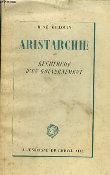 Aristarchie. Gillouin René