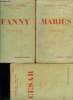 Marius - Fanny - César (en trois volumes). Pagnol Marcel