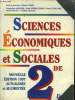 Sciences Economiques et Sociales 2de. Cohen Albert, Guégen Jacqueline, Collectif