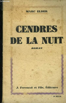 Cendres de la nuit. Elder Marc