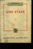 Une étape. Collectif