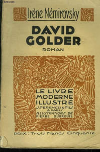 David Golder, le livre moderne illustré n° 126