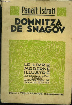 Domnitza de Snagov,N° 230 Le livre Moderne Illustré.. Istrati Panait