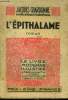 "L'épithalame,Collection ""Le Livre Moderne Illustré"".". Chardonne Jacques