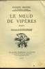 Le noeud de vip&egrave;res,Collection Le livre moderne Illustr&eacute;.. Mauriac Fran&ccedil;ois
