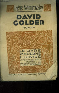 David Golder, Collection Le livre moderne Illustré.