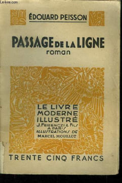 Passage de la ligne, Collection Le livre moderne Illustré.. Peisson Edouard