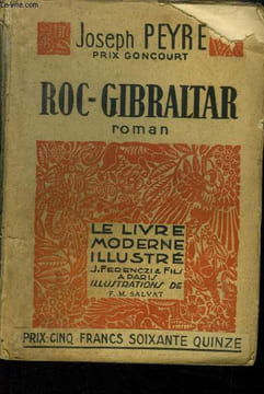 Roc-Gibraltar , Collection Le livre moderne Illustré n°342. Peyre Joseph