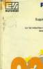 Panorama de l'industrie communautaire.Suppl&eacute;ment statistique 1992, les derni&egrave;res informations sur les industries manufacturi&egrave;res et de services dans ...