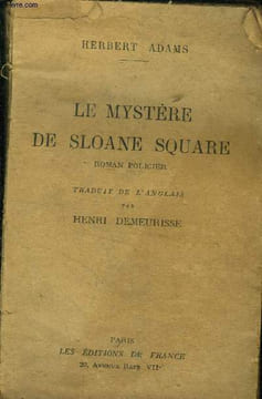 Le mystère de Sloane Square. Adams Herbett