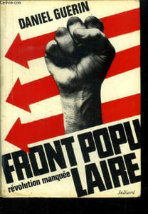Front populaire.+ envoi d'auteur