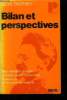 Bilan et perspectives. Trotsky Leon