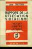 Rapport de la délégation sibérienne. Trotsky contre Lénine. Trotsky Léon
