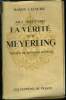 Mes souvenirs La vétité sur Meyerling. Baron Lafaurie