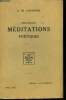 "Nouvelles M&eacute;ditations Po&egrave;tiques. Collection ""La Glaneuse"".". De Lamartine A.