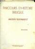 Parcours d'histoire biblique ancien testament. Keller Bernard