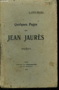 Quelques pages sur Jean jaurès