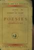 "Poésies complètes : Poèmes - Poèmes antiques et modernes - Poèmes philosophiques (Collection "" Génie de la France"")". De Vigny Alfred