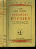 Premières poésies tome I et II.. De Musset Alfred