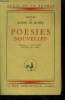 Po&eacute;sies nouvelles - Rolla - Les nuits - Contes en vers. De Musset A.