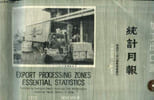 Export processing zones essential statistics novembre 1971. Collectif