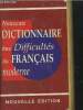 Nouveau Dictionnaire des difficultés du français moderne. Blampain Daniel