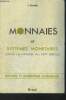 Monnaies et systèmes monétaires dans le monde au 20e siècle. Bourget J.-M.