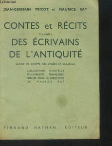 Contes et récits traduits des écrivains de l'antiquité
