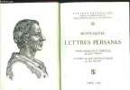 Lettres persanes - Collection lettres françaises. Montesquieu, Versini Laurent