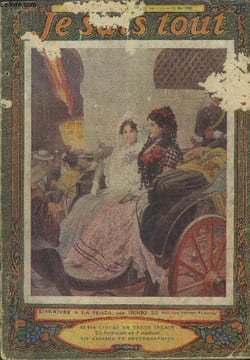 Je sais tout n°40, 15 mai 1908:La conquête de la mer. La Tresse Blanche, nouvelle inédite de René Maizeroy. De la grimace à l'esprit. Les Pléiades. ...
