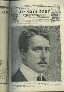 Je sais tout n°52 : 15 mai 1909 :9000.000 hommes en grêve, par jacques Bertillon. Au coeru de l'Asie mystérieuse. L'Empire du Soleil, par Jean ...