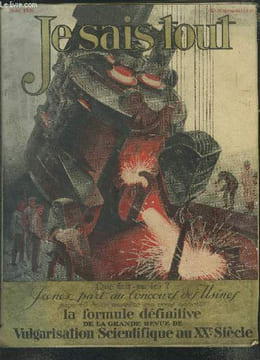 Je sais tout mars 1926 n°243: Les vibrations des sols des grandes villes- Le cancer des radiologistes- La T.SF.pratique- La technique du vide..... ...