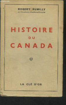 Histoire du Canada. Rumilly Robert