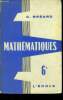 Mathématiques 6e. Bréard C.