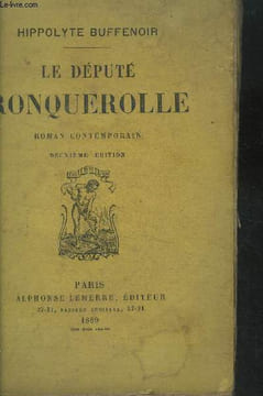 Le député Ronquerolle. Buffenoir Hippolyte