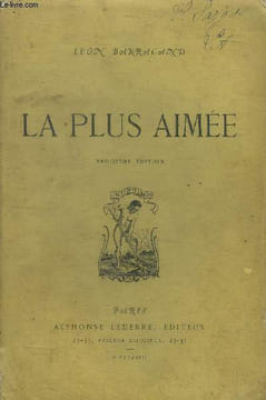 La plus aimée. Barracand Léon