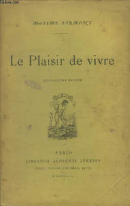 Le plaisir de vivre
