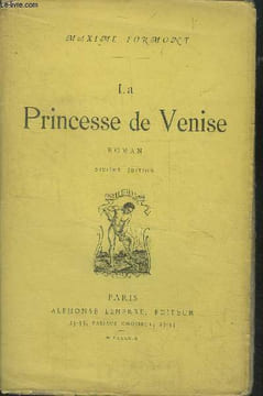 La princesse de Venise. Formont Maxime