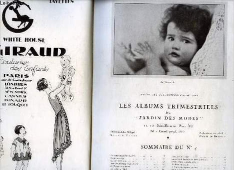 Les enfants du jardin des modes - N°4 - la dentition de nos enfants, les premiers pas, coiffez les simplement, les broderies au crochet, les robes de ...