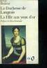 La Duchesse de Langeais - La Fille aux yeux d'or- Folio N°846. Balzac Honoré (de)