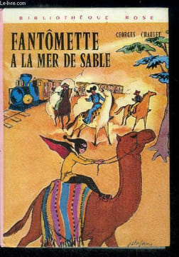 Fantomette a la mer de sable- bibliotheque rose. Chaulet georges