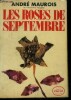 Les roses de septembre - N°192. Maurois andre